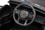 Mamido Elektrické autíčko Dodge Ram černé s majáky 4x4 | 12V10Ah