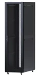 XtendLan Rozvaděč 47U černá / Stojanový rozvaděč / 19" / 800x1000 mm / perforované dveře a záda / nosnost 2400 kg (COLD-47U-80-BLACK-S)
