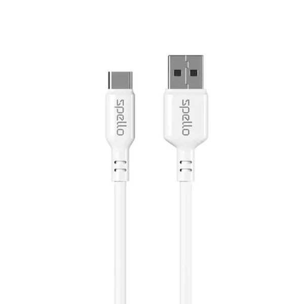 Spello kabel USB-C na USB-A 1.2m bílá (9915101100180)