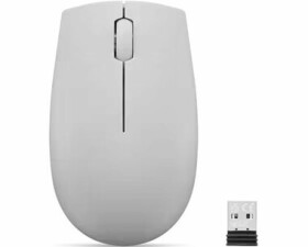 Lenovo 300 Wireless šedá / Bezdrátová myš / 1000 DPI / 2.4GHz USB-A dongle / 1x AA (GY51L15678)