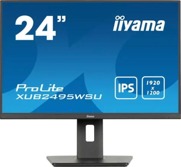 24" IIYAMA ProLite XUB2495WSU-B7 černá / IPS / 1920x1080 / 16:9 / 4ms / 1000:1 / 300cd / repro / HDMI / DP (XUB2495WSU-B7)