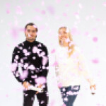 Vystřelovací konfety světle růžové 28 cm Vystřelovací konfety světle růžové 28 cm