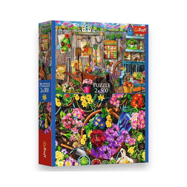 Puzzle Zahradničení 2x500 dílků