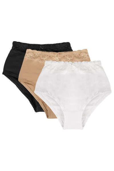 Mitex Eva 3-pack barva: bílá/béžová/černá S