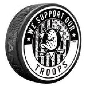 Mustang Puk Anaheim Ducks NHL Military Appreciation