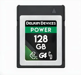 Delkin CFexpress POWER G4 128GB / Paměťová karta / R:1780 MB/s / W:1700 MB/s / PCIe 3.0 (DCFXBP128G4)