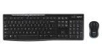Logitech Wireless Combo MK270 černá / Bezdrátová sada klávesnice a myši / IT verze (920-004512)