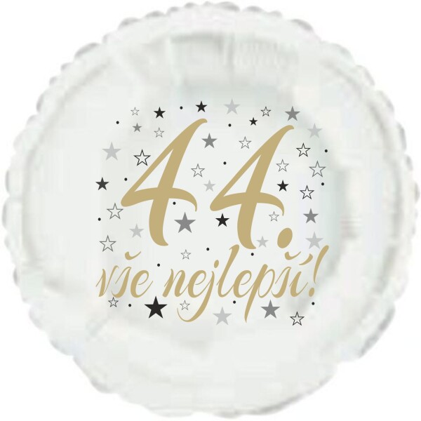 44. narozeniny balónek kruh Balonky.cz 44. narozeniny balónek kruh Balonky.cz