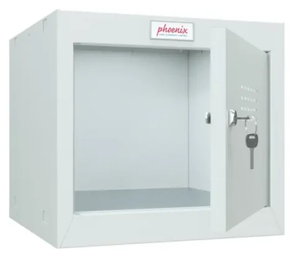 Phoenix Safe CL0344GGK šedá / Skříňka / volně stojící / 1 přihrádka / zámek dveří (CL0344GGK)