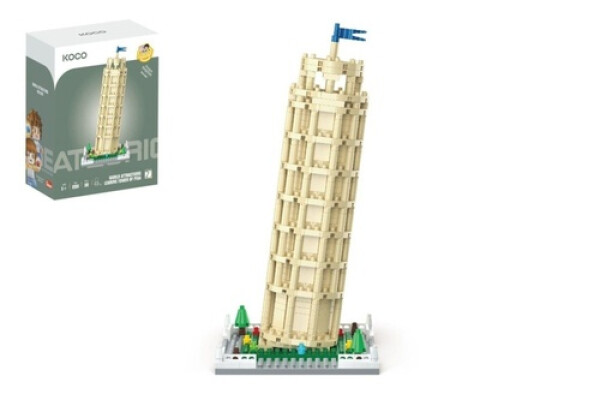 Stavebnice mini Věž v Pise 548 ks