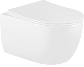 MEXEN/S - Carmen Závěsná WC mísa včetně sedátka s slow-slim, duroplast, bílá 30880400
