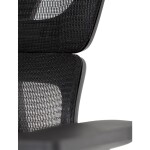 Kancelářská židle, houpací mechanismus, černá, KA-K2080 BK