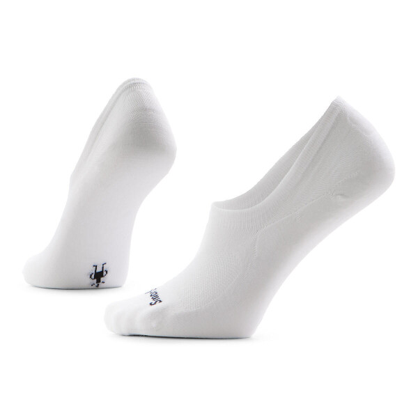 Unisex merino městské ponožky SMARTWOOL Everyday No Show Socks, White velikost: 38-41 (M)