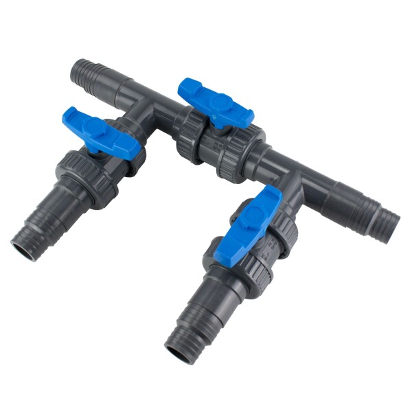 Ventil obtokový k ohřevu, tříventilový