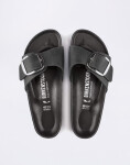 Birkenstock Madrid Big Buckle Oiled Leather Black 39