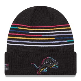 New Era Pánská zimní čepice Detroit Lions NFL 2025 Crucial Catch Beanie