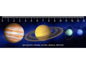 Pravítko 3D Gas Giants