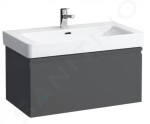 Laufen - Pro S Skříňka s umyvadlem, 1200x530x500 mm, 1 zásuvka, světlý dub H8609684791041