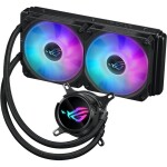 ASUS STRIX LC III 240 ARGB černá / 2x 120mm / 36 dB @ 2200 RPM / 70.38 CFM / AMD + Intel (90RC00S1-M0UAY0)