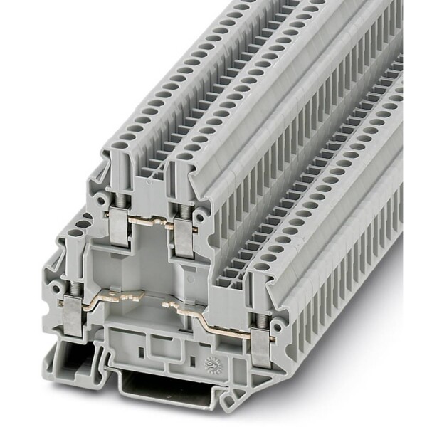 Phoenix Contact 3046757 řadová svorka průchodky 5.2 mm šroubovací šedá 50 ks