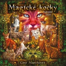 Kalendář 2024 Magické kočky - nástěnný - Ciro Marchetti