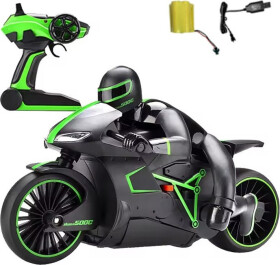 RC motorka 2.4G zelené