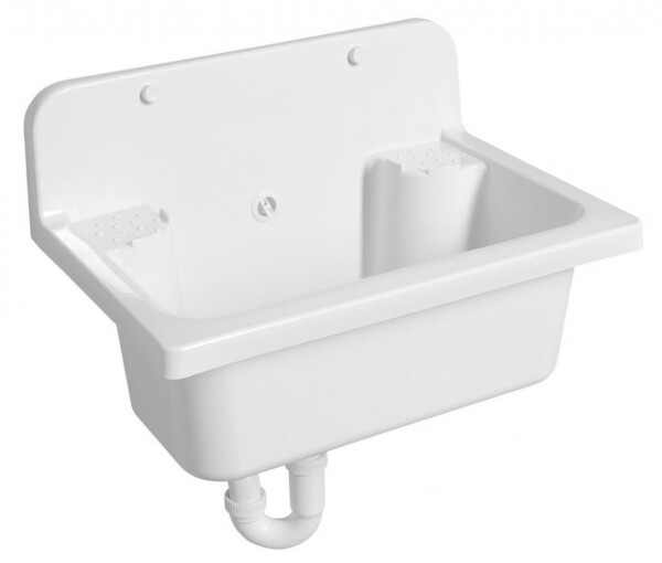 AQUALINE - Závěsná výlevka 55x37cm, plast, bílá PI5052