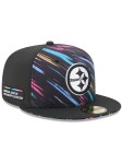 New Era Pánská kšiltovka NFL Pittsburgh Steelers 2026 Crucial Catch 59FIFTY Fitted Velikost: 7 3/8