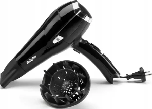 BaByliss D374DE černá / Vysoušeč vlasů / 2000 W / DC motor / ionizace (3030050188042)
