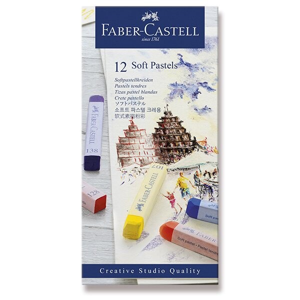 Faber-Castell Soft Pastel sada 12 ks