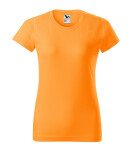 Basic tričko dámské tangerine orange XS