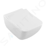 VILLEROY & BOCH - Venticello Závěsné WC se sedátkem SoftClosing, DirectFlush, CeramicPlus, alpská bílá 4611RSR1