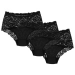 Wol-Bar Teri 3-pack barva: černá XL