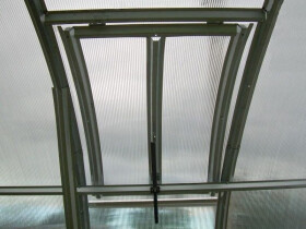 GEOMAT Střešní okno pro skleník – LUCIUS (8 mm)