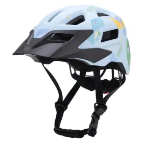 Wozinsky S světle modrá / Dětská cyklistická helma / Odnímatelný kšilt / MTB