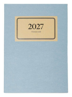 Šitý diář 2027 týdenní Retro 2027, B6
