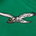 Mitchell & Ness Pánská bunda Philadelphia Eagles NFL Courtside Fleece Full-Snap Velikost: M