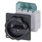 černá 3pólový 16 mm² 25 A 1 spínací kontakt, 1 rozpínací kontakt 690 V/AC Siemens 3LD21541TP51