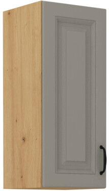Horní skříňka Stilo 30 G-72 1F Barva korpusu: Dub artisan, Barva dvířek: Clay Grey