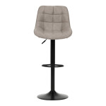 Barová židle, béžová, látka,AUB-V3066 LAN3