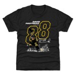 Dětské tričko Boston Bruins NHL David Pastrnak #88 OUTLINE 500 Level Velikost: M (8 - 9 let)