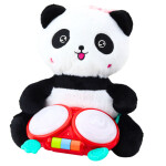 Mamido Plyšová panda s bubny a efekty