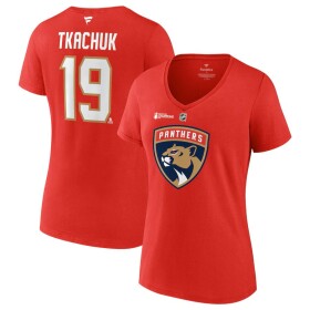 Fanatics Dámské tričko Matthew Tkachuk #19 Florida Panthers 2024 Stanley Cup Champions Name Number Velikost: