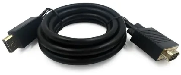 Gembird CCP-DPM-VGAM-6 kabel DisplayPort na VGA 1.8m černá / DisplayPort (M) / VGA (M) (CCP-DPM-VGAM-6)