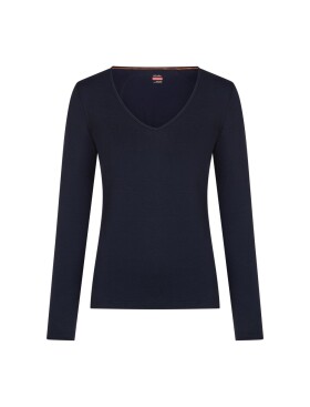 ICEBREAKER Wmns Merino 260 Tech LS V Neck, Midnight Navy (vzorek) velikost: S
