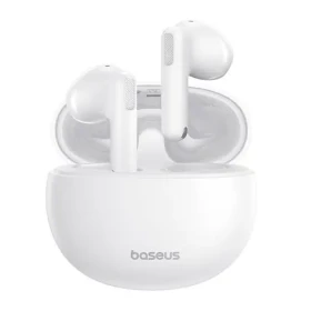 Baseus A00059801216-Z1 Bowie E12 bílá / Bezdrátová sluchátka / Bluetooth 5.3 (A00059801216-Z1)