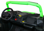 Mamido Dětské elektrické autíčko Buggy UTV Strong 24V nafukovací kola zelené