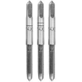 STREND PRO 227763 Závitník M 4 × 0,7mm, DIN 352 – sada 3ks