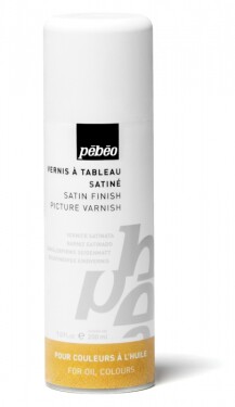 Pébéo Saténový malířský lak pro oleje 200 ml sprej
