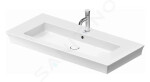 DURAVIT - White Tulip Nábytkové umyvadlo 1050x490 mm, 1 otvor pro baterii, bílá 2363100000